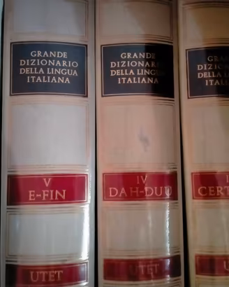 Grande Dizionario della Lingua Italiana - UTET