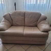 Divano in pelle 2 posti