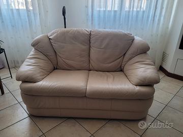 Divano in pelle 2 posti