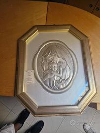 Quadro Maternità in Argento