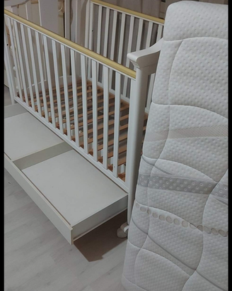 Culla + materasso già smontata