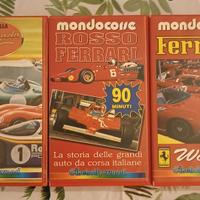 VHS mondocorse - 3 volumi - Ferrari