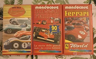 VHS mondocorse - 3 volumi - Ferrari