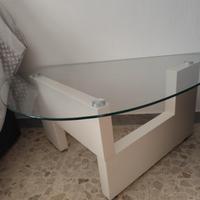 tavolo da salotto in vetro