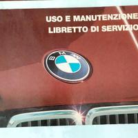 Libretto di servizio auto BMW anni ’80