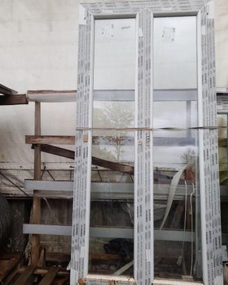 Finestra a due ante in pvc