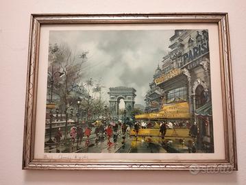 Quadro stampa Parigi