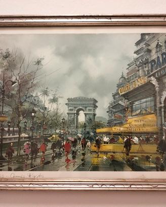 Quadro stampa Parigi