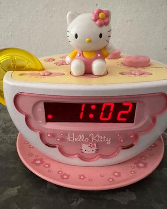 radiosveglia digitale a tema Hello Kitty,