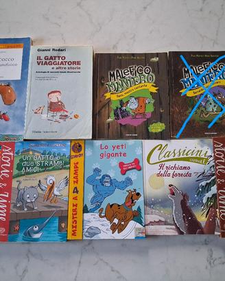 Lotto di 8 libri per bambini