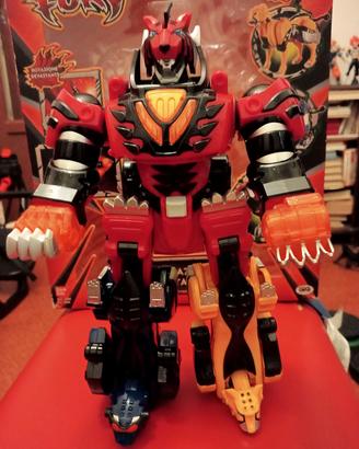 Robot megazord rotante Power Rangers raro