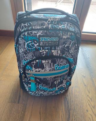 Trolley scuola seven