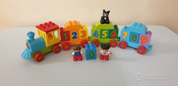 Lego duplo - treno dei numeri