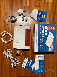 FRITZ!Box -7590 AX - 2 anni Garanzia