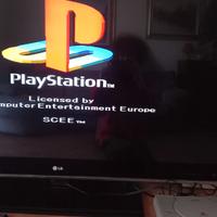 Playstation 1, 2 joystick, 6 memory card