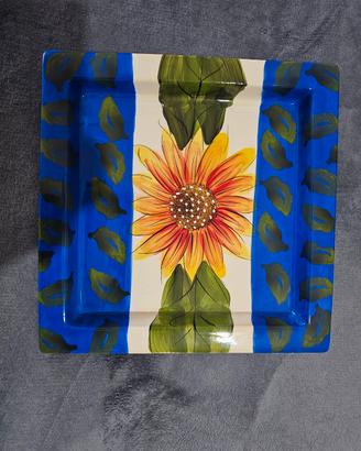 Piatto in ceramica