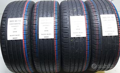4 GOMME 205 55 16 CONTINENTAL BR2005