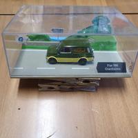 MODELLINO FIAT 500 GIARDINIERA DIORAMA