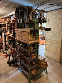 Pressa pneumatica professionale 4 pistoni