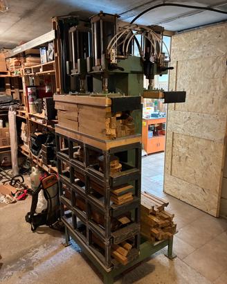 Pressa pneumatica professionale 4 pistoni