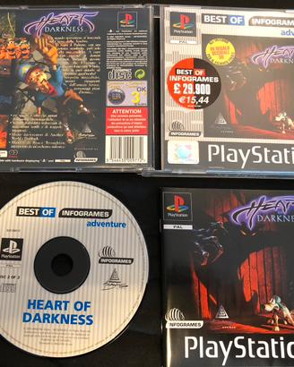 Gioco Ps1 playstation Heart Of Darkness