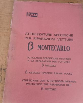 MANUALE TECNICO LANCIA BETA MONTECARLO 