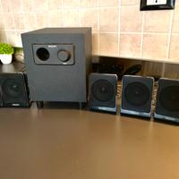 Kit casse con audio 5.1 Philips