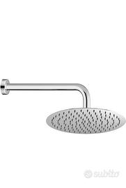 Soffione doccia cromato tondo