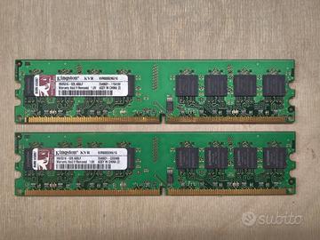 RAM DDR2 2x1G