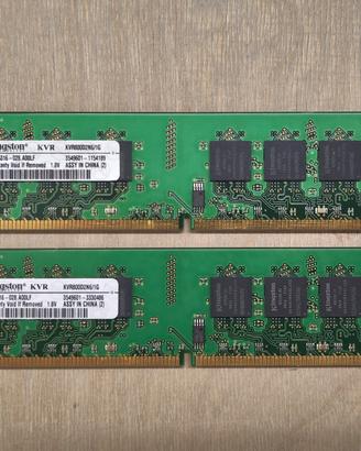 RAM DDR2 2x1G
