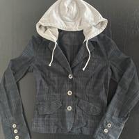 Blazer leggero con cappuccio