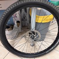 Ruota mtb 26 anteriore