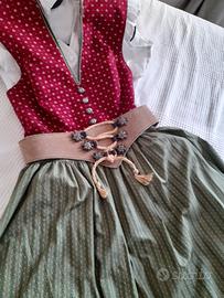 cintura Drindl a forcella camoscio stelle alpine 