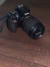 📸 Nikon D3400 + Obiettivo 18-105mm