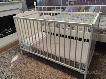 Lettino IKEA con materasso