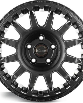 Cerchi in lega EVO Corse Atlas NK 8x17 Wrangler JK
