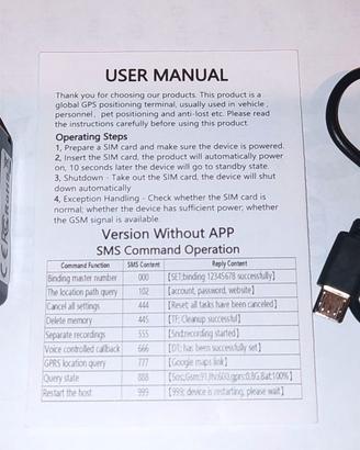GPS Tracker GF-07 Mini Localizzatore GPRS