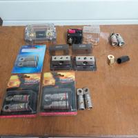 Morsetti vari per impianto hi fi stereo auto