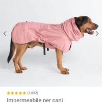 IMPERMEABILE E FELPA "SPARK PAWS"