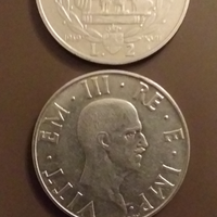 Monete 1 e 2 lire