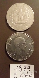 Monete 1 e 2 lire