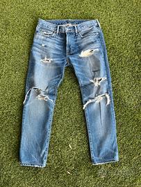 Jeans Abercrombie e fitch destroyed
