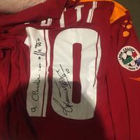 Maglia Roma Totti indossata e autografata