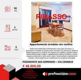 Appartamento arredato con posto auto e cantina