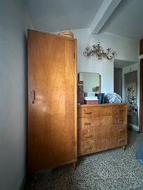 Armadio/cassettiera stile gio ponti