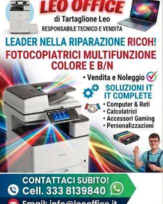 Fotocopiatrice Ricoh Mp c2003- 3338139840 Leo