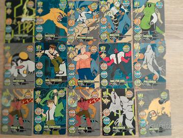  15 Card Ben Ten ( giochi preziosi) 