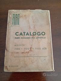 Fiat 1100 Torpedo Cabriolet  L ALR Catalogo ricamb