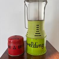 Lampada da campeggio vintage a gas da collezione
