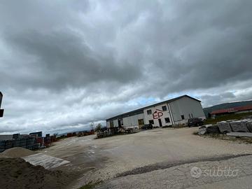 Capannone con uffici e servizi